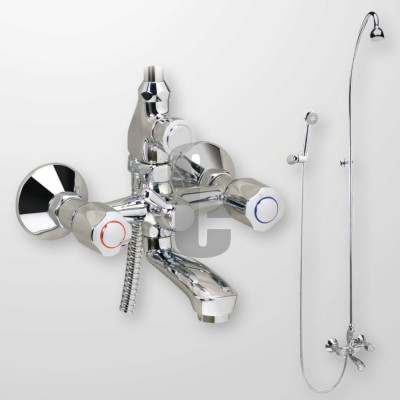 Смесител Видима стационарен душ -В1396АА-